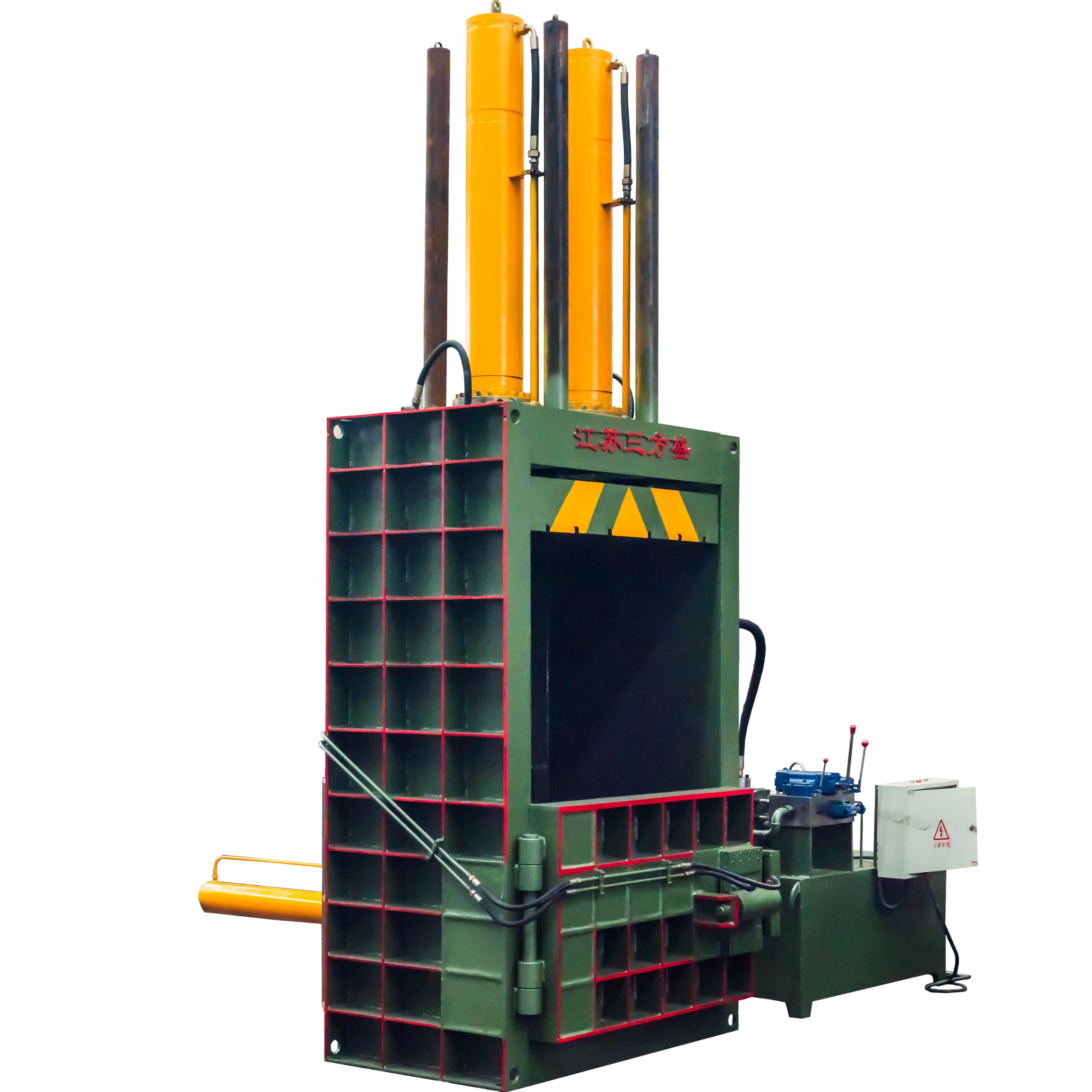 Used hydraulic clothing baler/press/plastic baler machine for sale