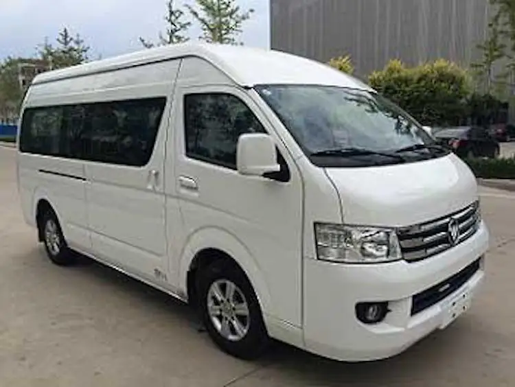  Wide and high roof 4x2 16 seater light china coach mini