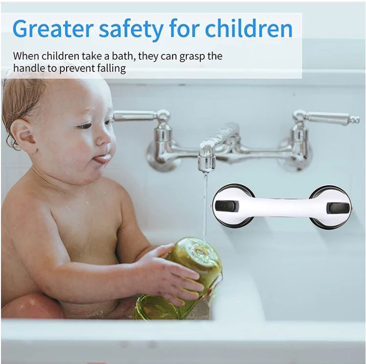 Grab Bar Bathroom Handrails Mild White Color Safety Therapy Origin Type Supplies Rehabilitation