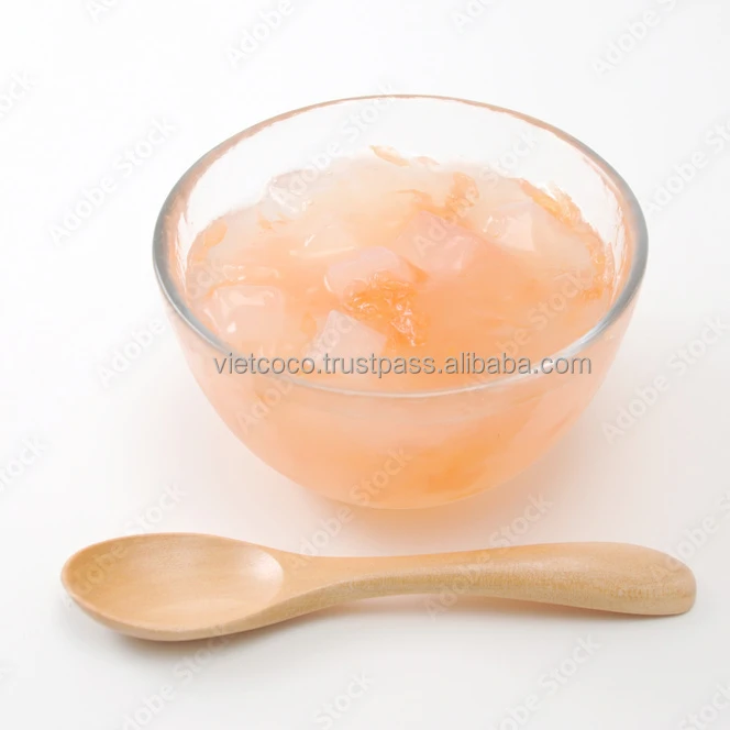 Nata De Coco Coconut Jelly Coconut Fruits Flavor Beverage Drink Juice Bubble Milk Tea Coffee Pudding Jelly Cup