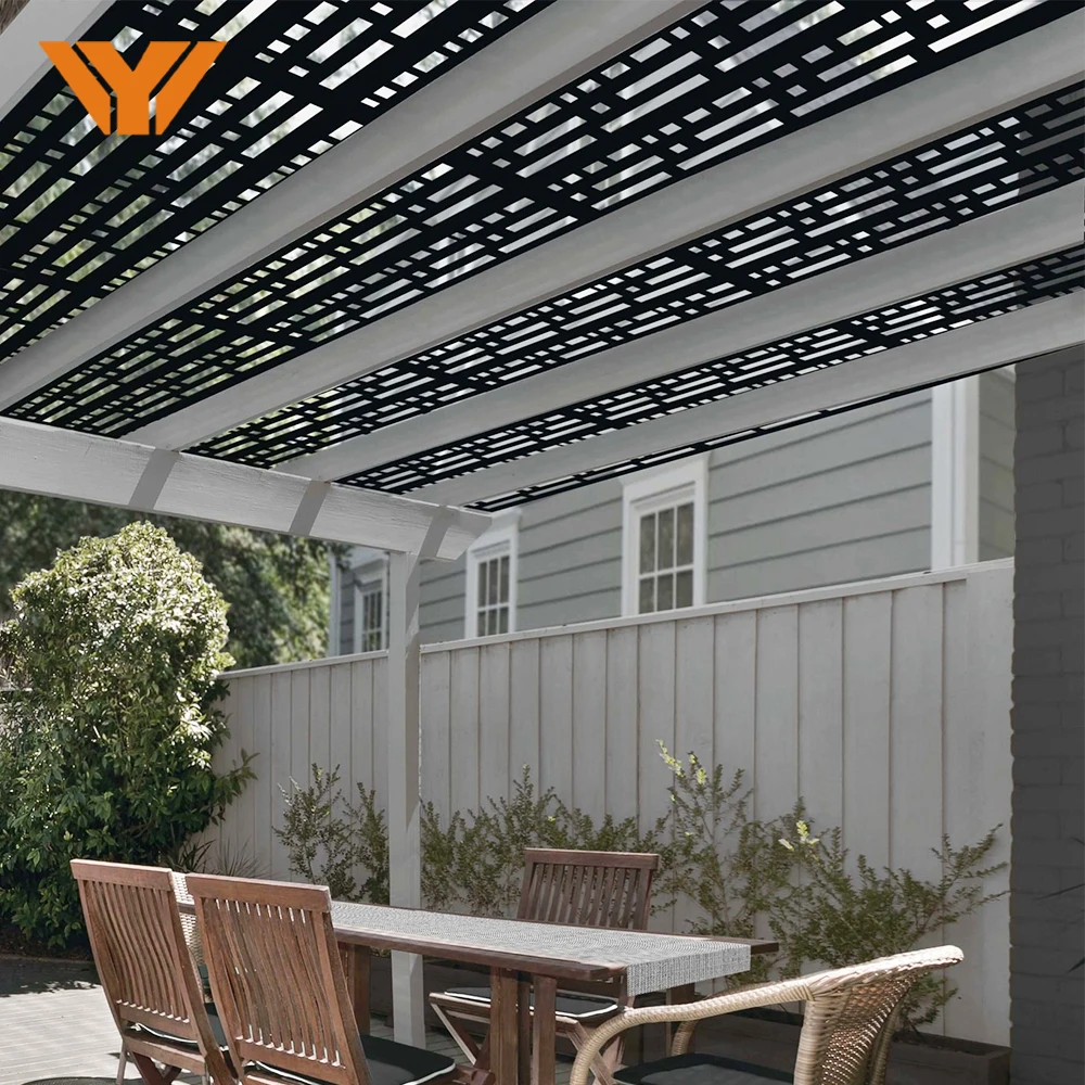 Decorative Aluminum Private Garden Fence Yard Fence