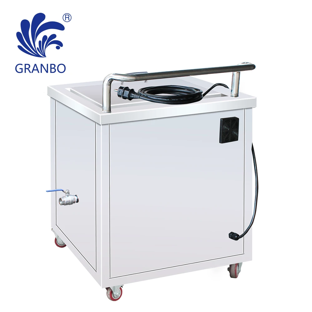 Granbosonic 49L Coin Operated Cleaning Tank 800W Ultrasonic Golf Club Cleaner Industrial Ultrasonic Cleaners