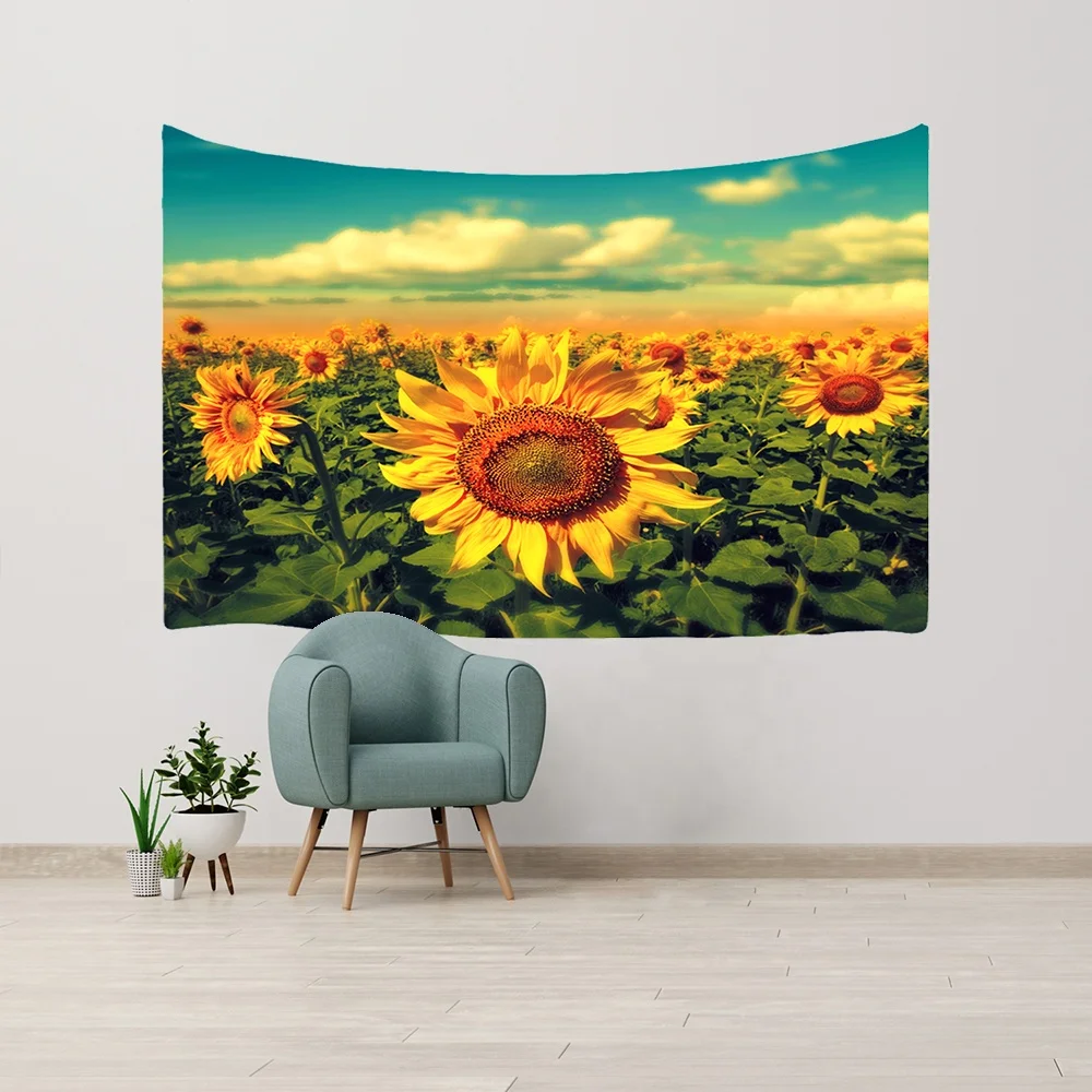 New collection microfiber UV print custom made mandala tapestry