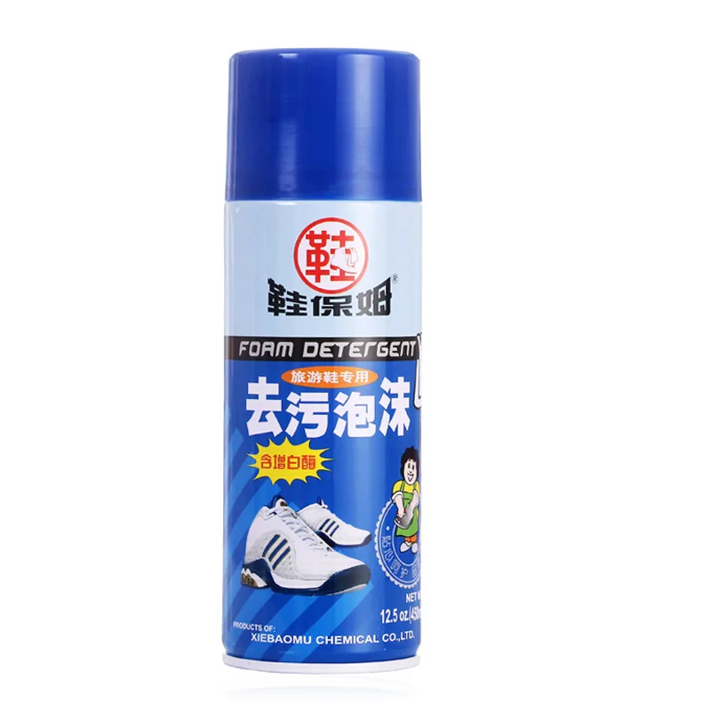 Shoe Butler Sport Shoe Cleaner for Sneakers, Tennis Shoes, Travel Shoes - Removes Stains, Whitens, Dry Cleans - Foam White Magic
