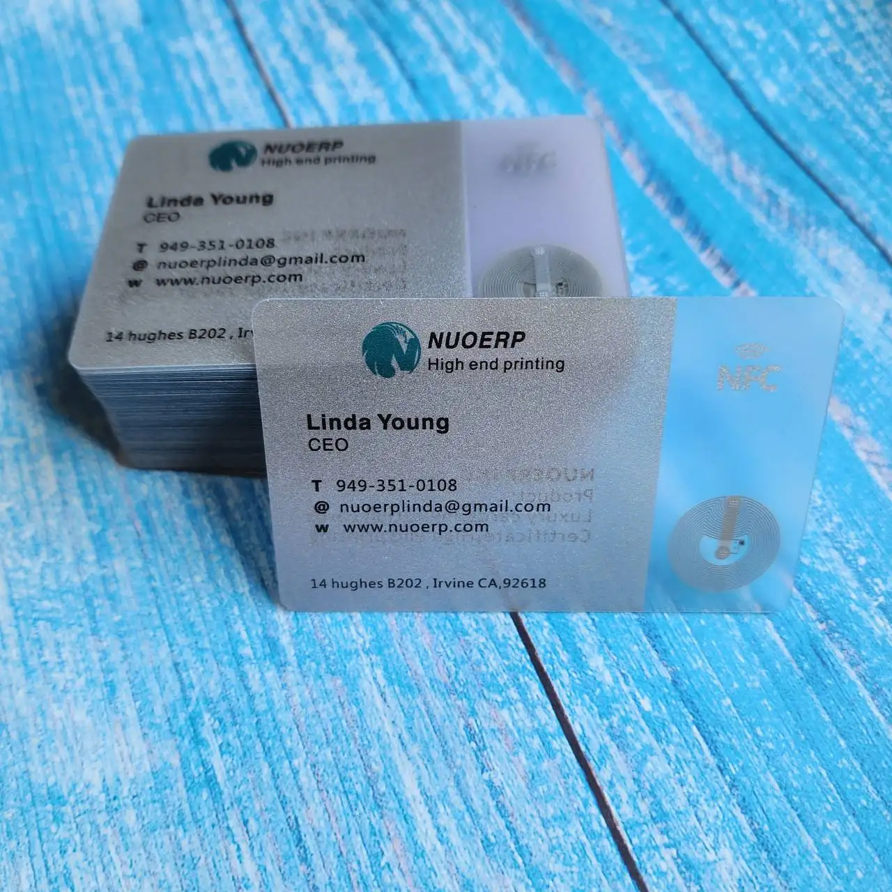Free Sample NFC Card Custom NFC Membership Card/Business Card/Gift Card