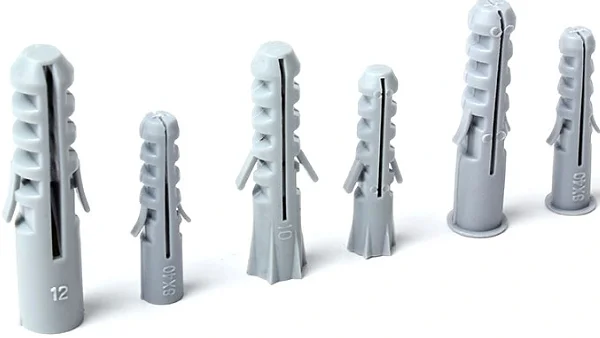Plastic Wall Plug Plastic Expansion Anchor PP PE