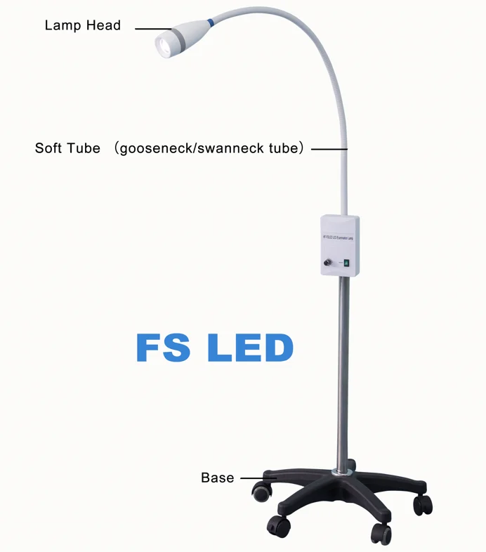 Осмотровая лампа и Хирургическая Лампа с регулировкой цветовой температуры светодиодная Мобильная рабочая