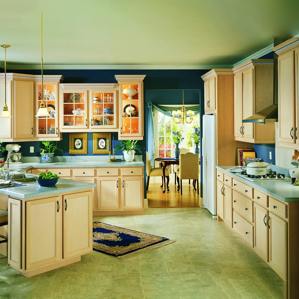 Luxury Pvc Mdf Modern High Gloss Designs Kitchen Cabinet Sets Made In China