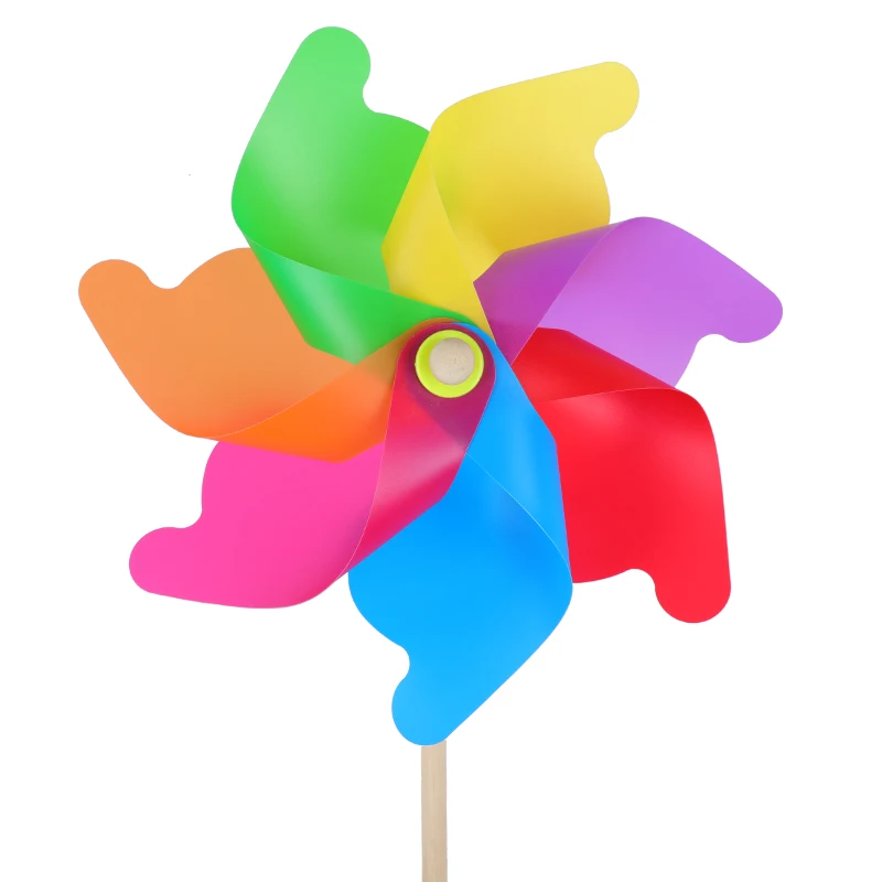 Professional Design Plastic Garden Pinwheel Toy Windmill Toy
