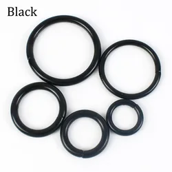 Meetee H2-1 20-50mm Bag Parts Accessories Bag Strap Open Ring Connection Buckle Dog Collar Loop Clasp Hardware Circle O Rings