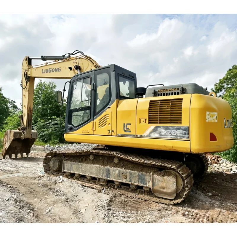 Used Medium Excavators Original Cummins Engine LiuGong CLG920E 20Ton 19 ton/21 ton Digger Excavator for Sale