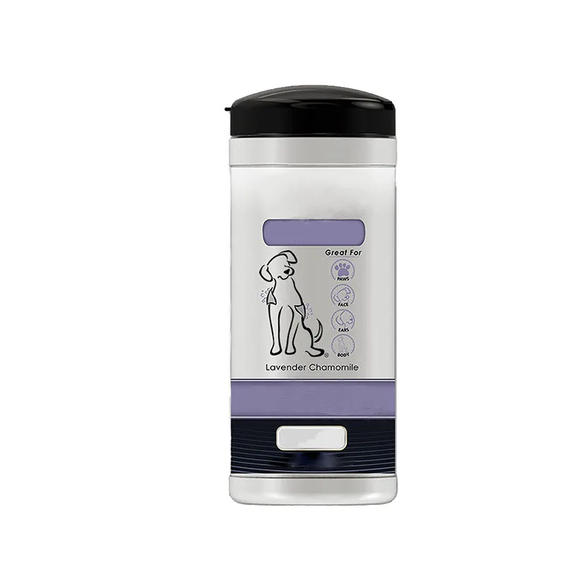 Custom Pet Compostable Portable Bulk Canned Cleaning Wipes Dog Wipes Organic