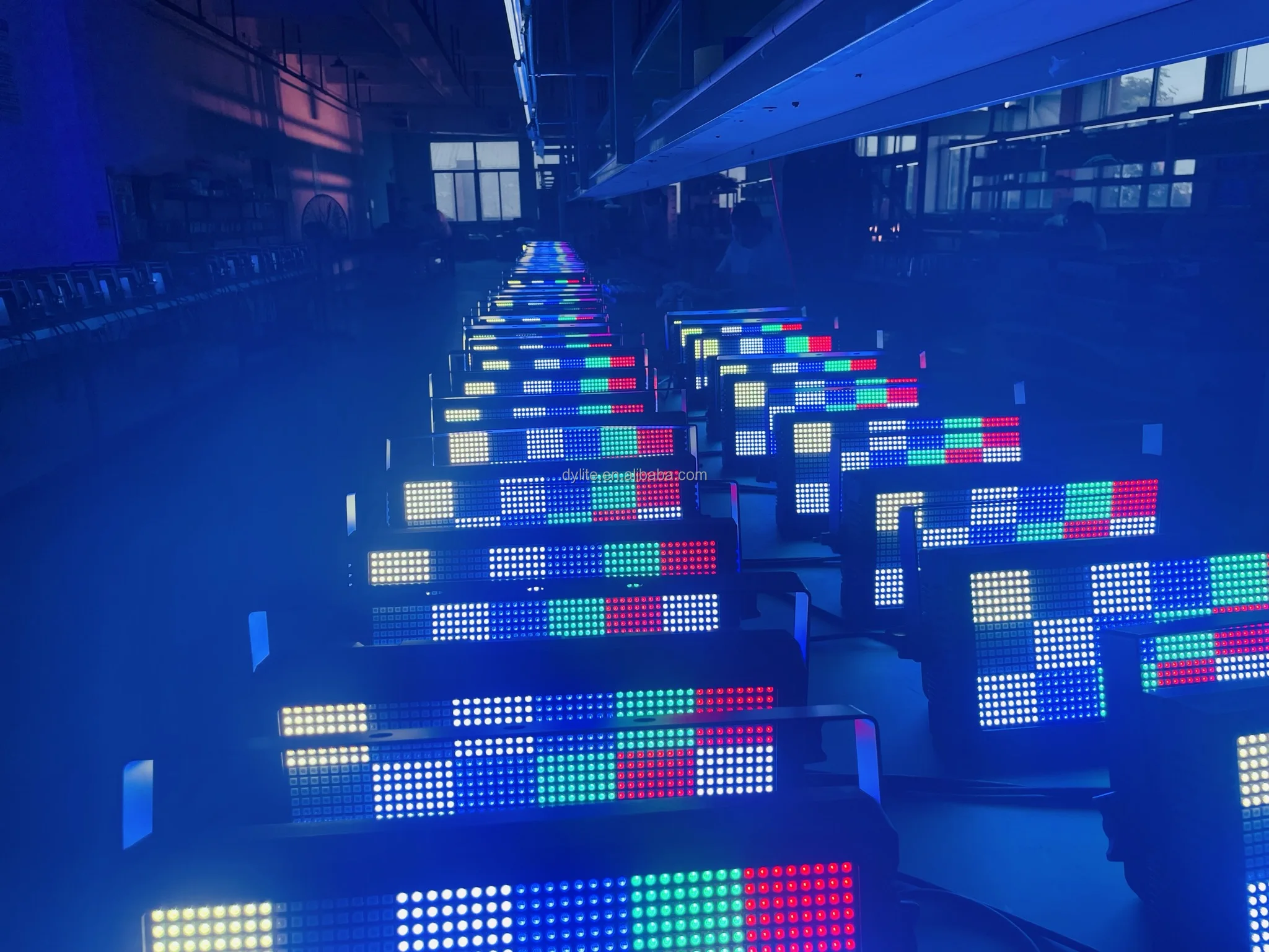 Newest Luces De Discoteca Led Pioneer Dj Stage Light Projector DMX 512 1000w Effects RGB Strobe Led Flash Light Studio For Club