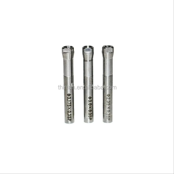 drilling machine handpiece collect chuck 2.35MM/3.0MM/3.175MM mini size for dental micromotor handpiece chuck parts wholesale