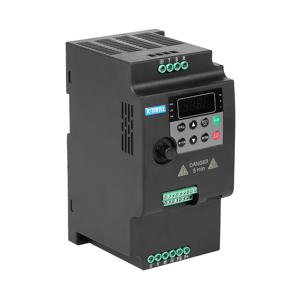 220V 380V 0.4-15KW AC motor high Vector frequency inverter VFD VSD
