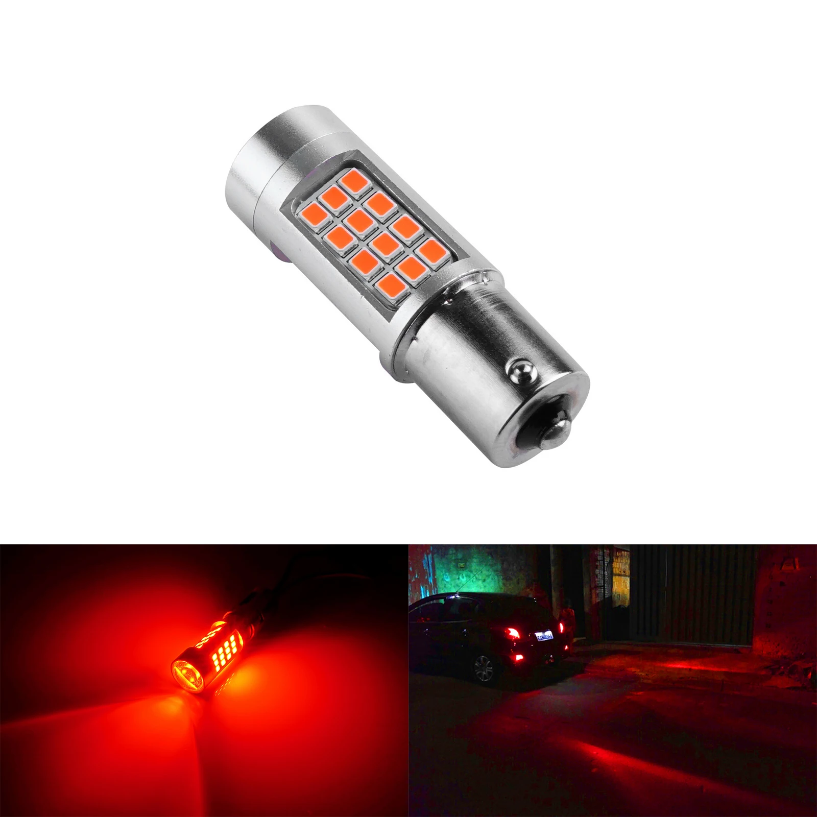 Оптовая продажа ошибок работающего на постоянном токе 12 В в T20 7443 42SMD 42LED 2835 CANBUS автомобильные светодиодные лампы сигнала поворота Стоп-сигнал