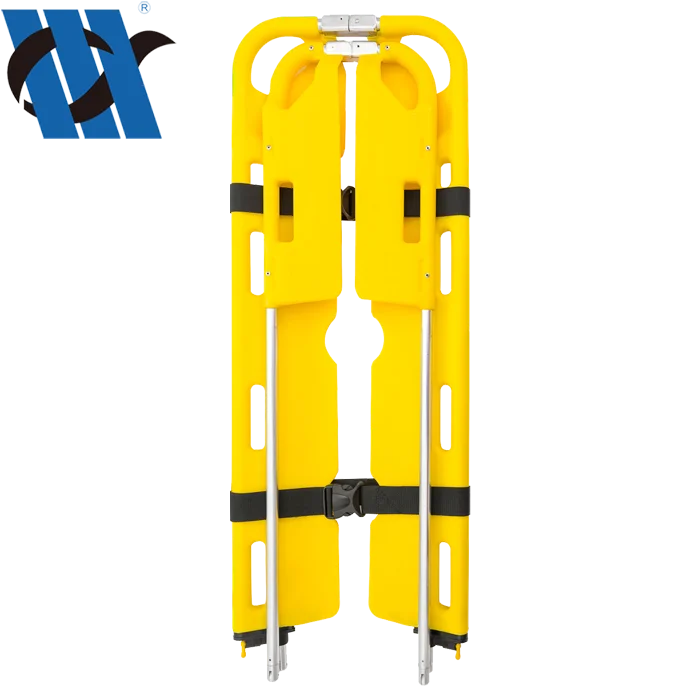 BDST206B PE Plastic  Hospital Patient Transfer Medical  Portable Scoop Stretcher Price For Sale