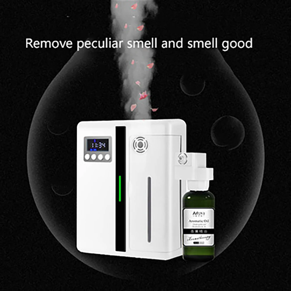 Scent Machines With Fan Inside HVAC 500m3 Aroma Unit Diffuser 300ml Air Purifier For Large Area Hotel Lobby Home Fragrance