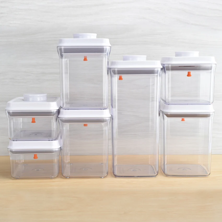 Popular Storage Cans Milk Powder Keeping Containerized Dry Food Keeping Display Kitchen Pasta Coffee Bean Flour