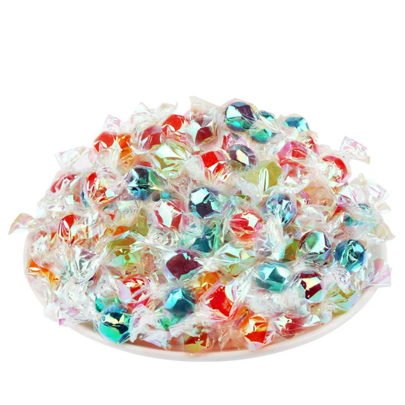 Mini Hard Candy Sweet Fruity Flavor Bag Packaging Multi-colored hard candy