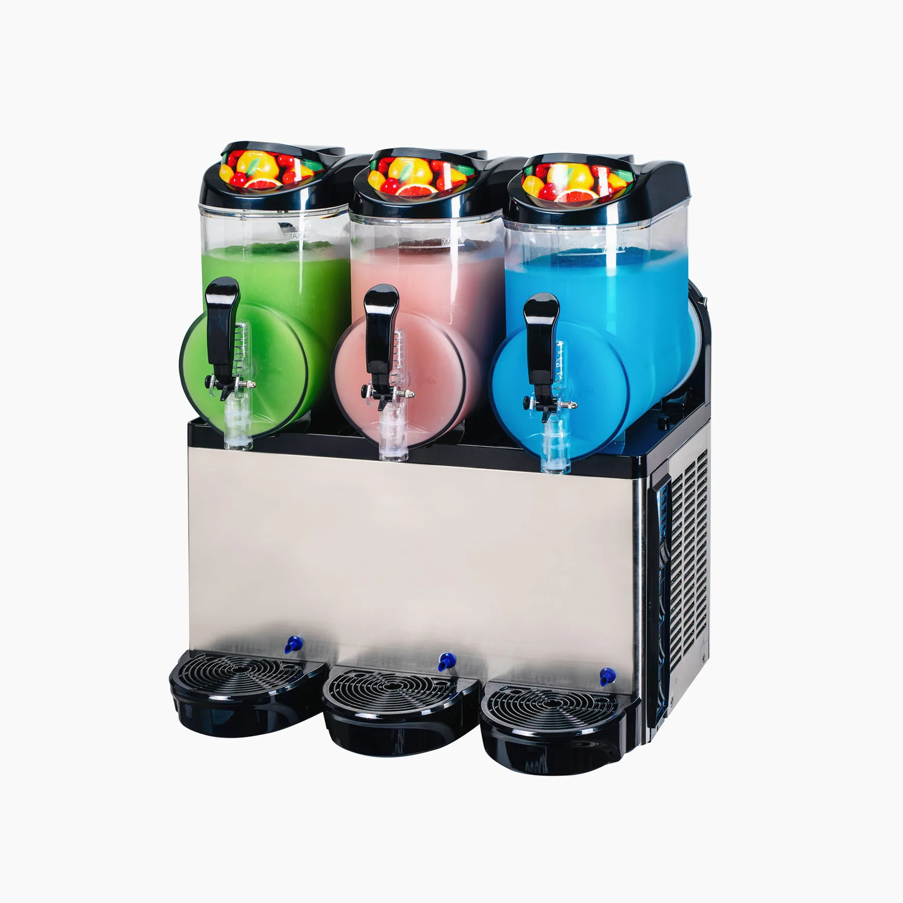 Commercial 3 Tanks Slushy Ice Making Slush Machine