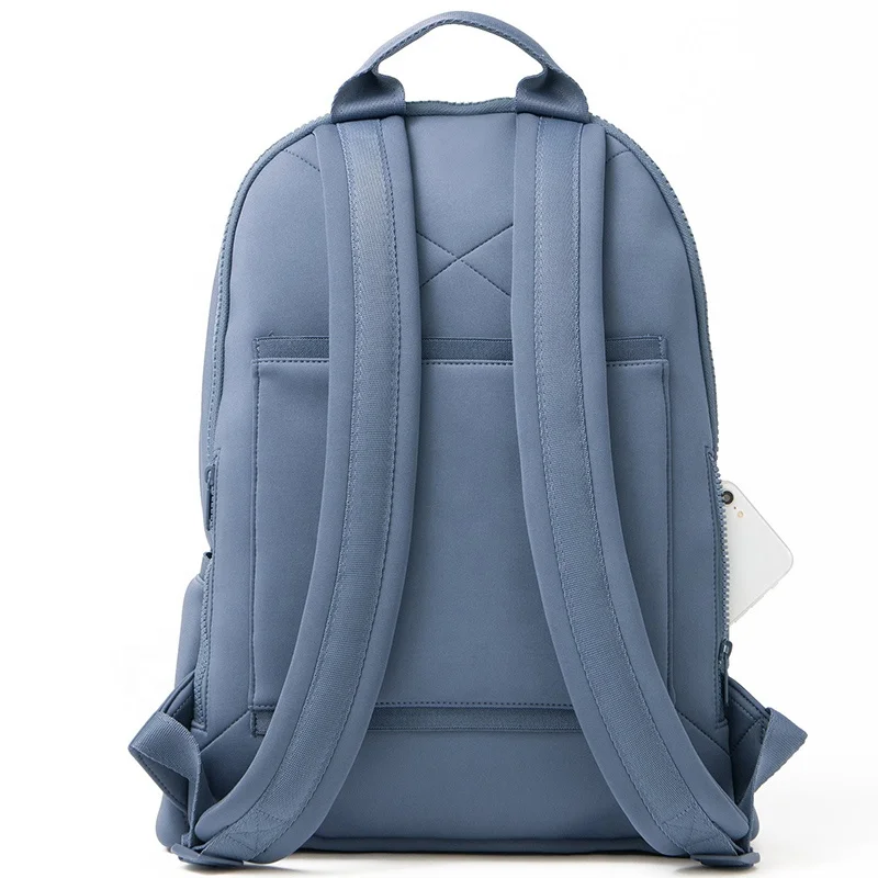 BSCI FACTORY  High Quality Fashion Neoprene laptop Backpack Fashion School Bag Large Capacity travel bag