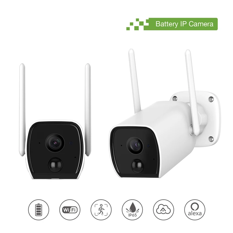 PIR detection FHD 1080p solar power outdoor wifi ip security bullet camera battery cctv surveillance camera