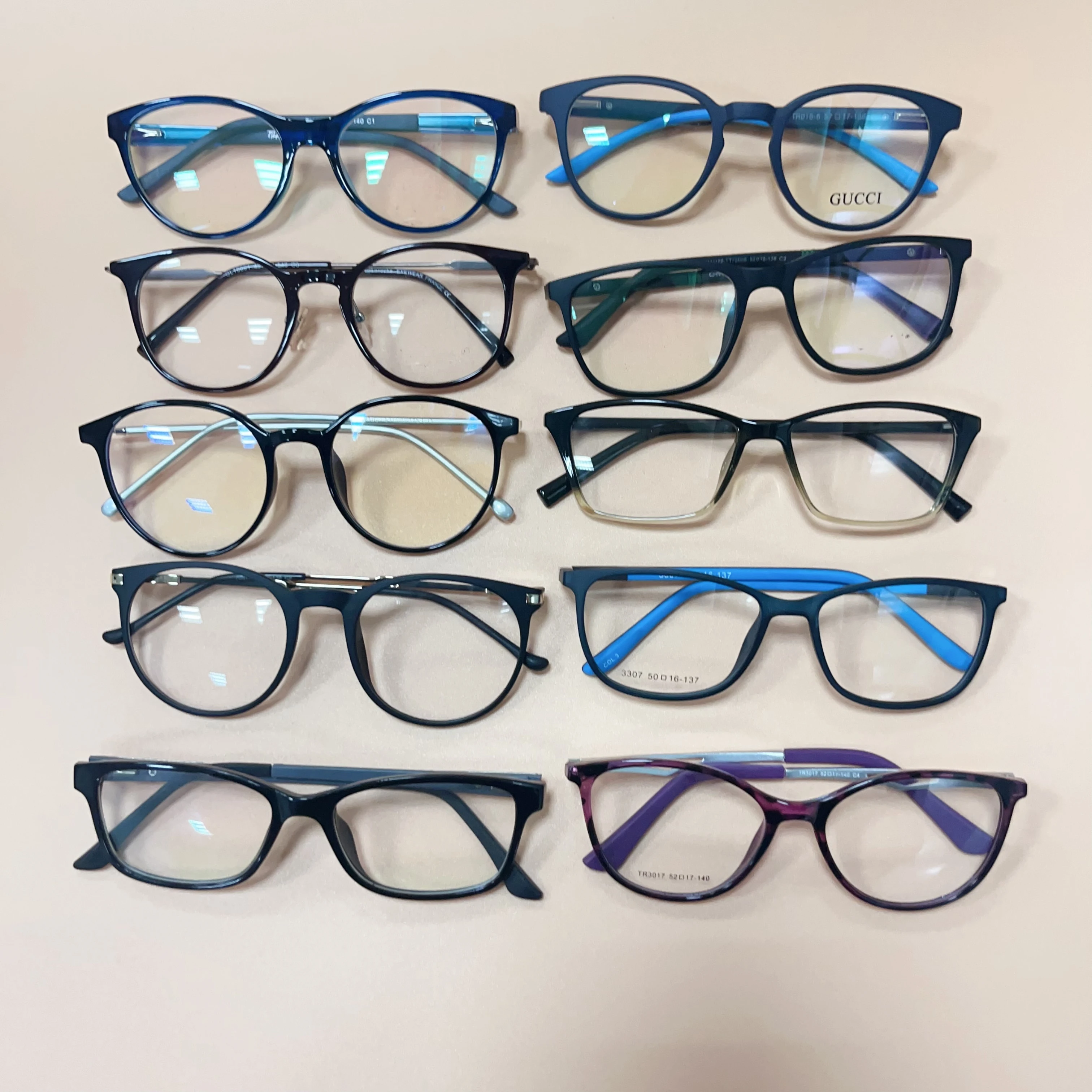 Assorted TR90 Mix Styles Stock Glasses Frames Spectacle Optical Eyeglasses Frames