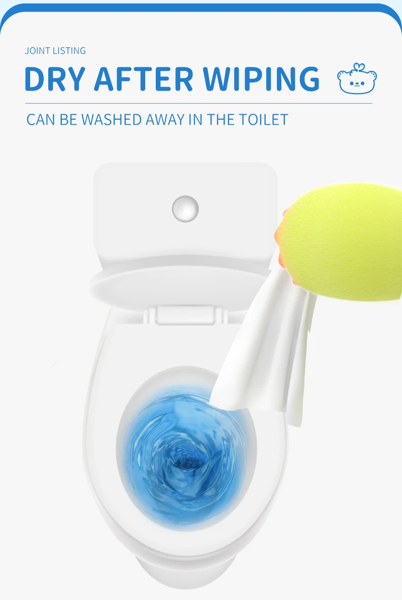 Biodegradable Toilet Paper Holder Wet Wipes With Dispenser