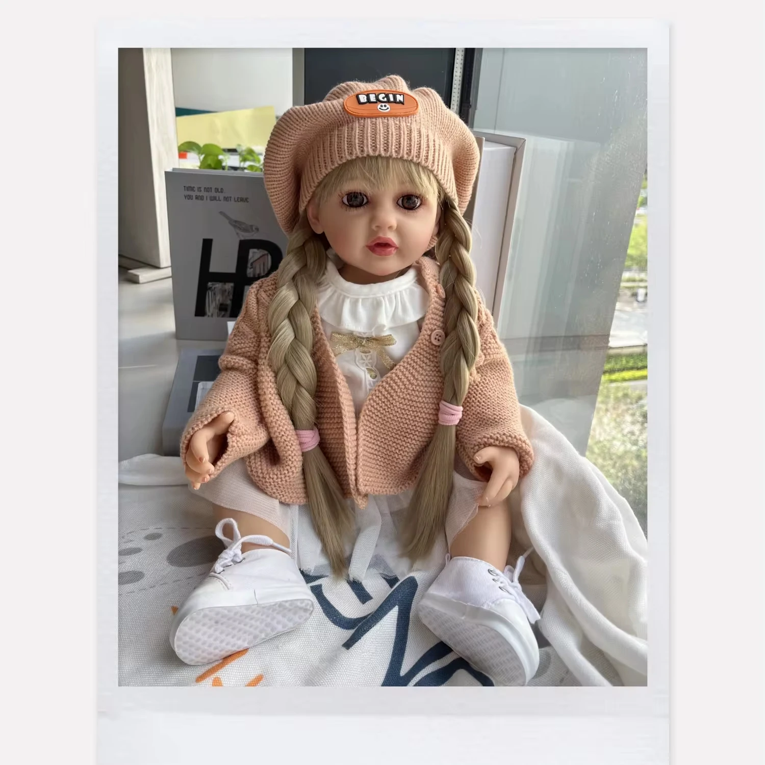 Direct factory Doll  Full Silicone Reborn Mueco Mini Inches Newborn Silicon Silicona Platino Free Reborn Baby Dolls