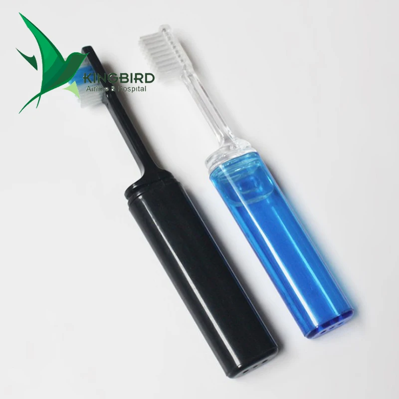 Cheap Plastic Hotel Airline Disposable Toothbrush with Paste