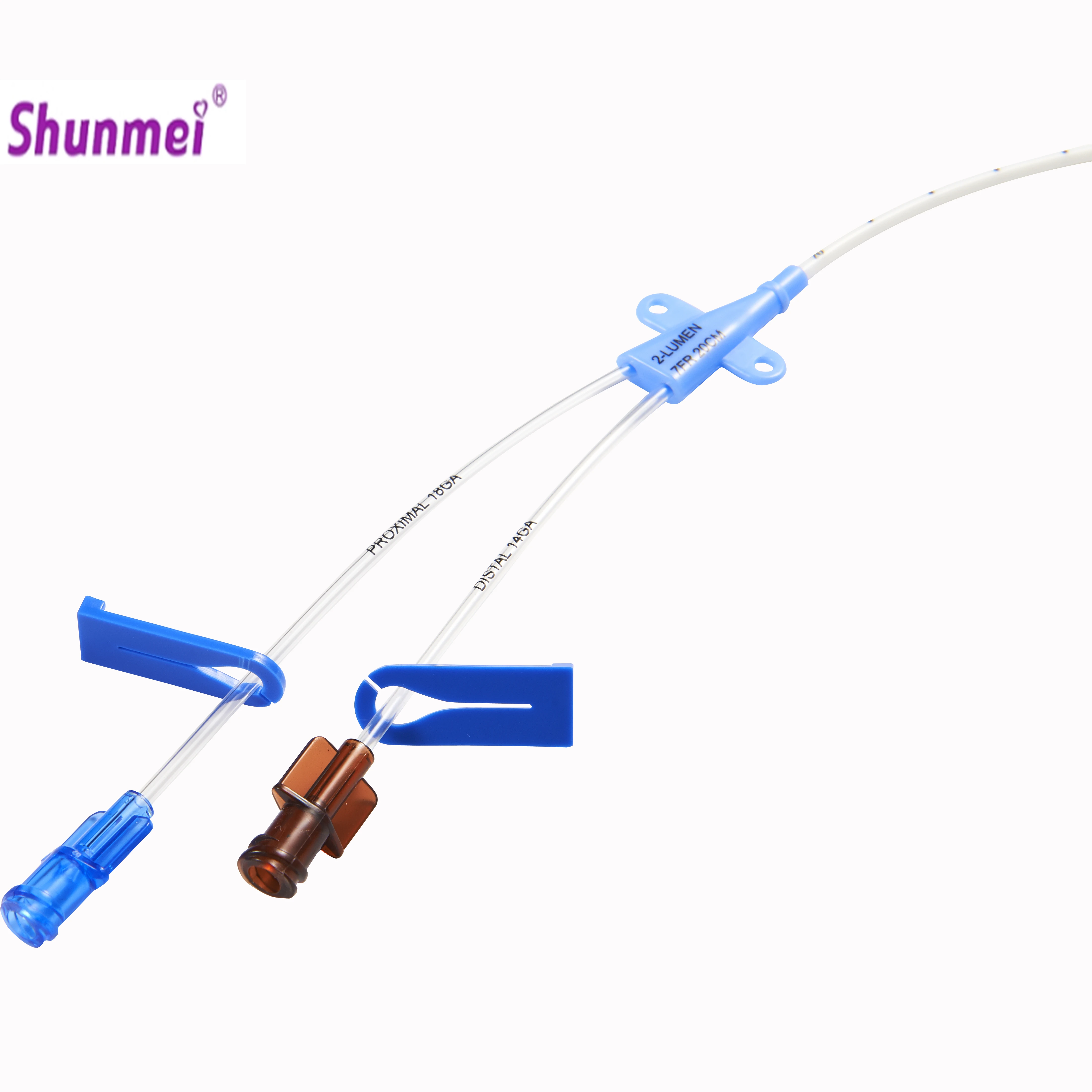 Двойной люмен CVC комплект периферически вставленный Центральный Венозный Катетер цена