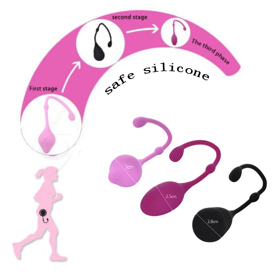 3pcs/set Smart Kegel Balls Geisha Ball Chinese Vaginal Balls Medical Tighten Exercise Machine Sex Toys for Adults Women
