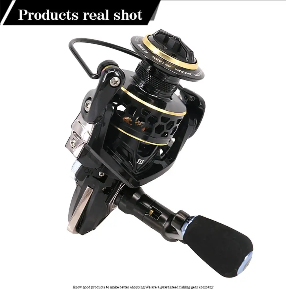 Wholesale 8+1BB Gear Ratio 5.0:1 Spinning Fish Reel Cheap Reel New Style Reels