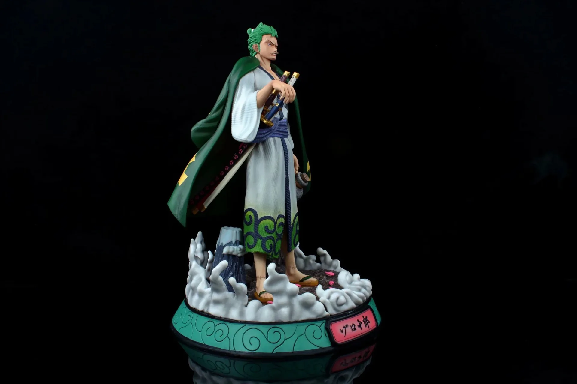 38 CM Anime One Piece Zoro Figure Roronoa Zoro Action Figure New world Roronoa Zoro Collectible Toys PVC Figure Kids Gifts