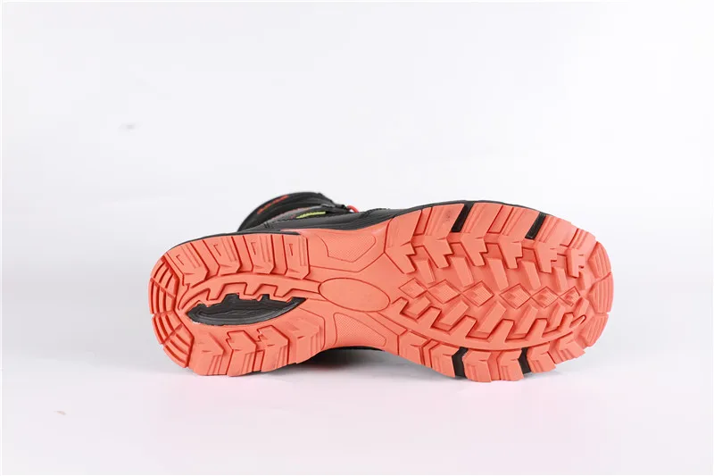 2021 New fashion steel toe steel midsole firefighter boot rescue rubber boot safety shoes