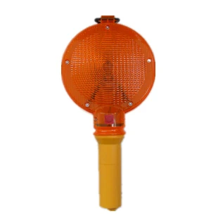 Construction Emergency Road Barricade Orange red LED Battery Strobe traffic Warning Light