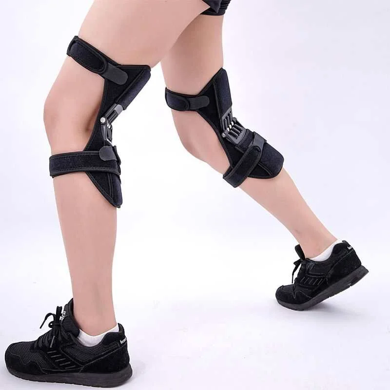 Hot selling sports knee support knee spring force tool sport knee support for Motorcycle hiking Weight Lifting Climbing