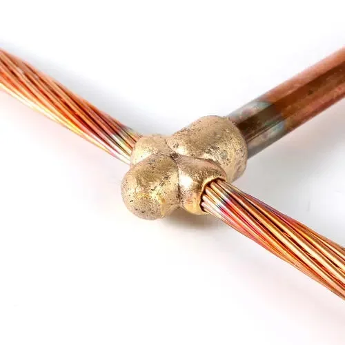 Exothermic welding powder and mould