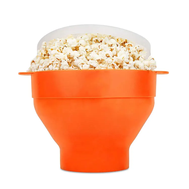 Hot Custom Collapsible  Maker Silicone Microwave Popcorn Maker Popper