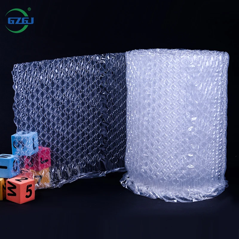 Plastic Packing Cost Save Bubble Film Air Filling Protective Packaging Air Pillow Film Bubbled Air Roll