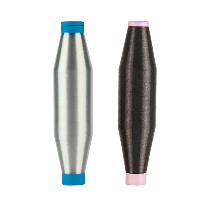 100% Polyester Monofilament Yarn 0.08mm Rayon Yarn For Weaving