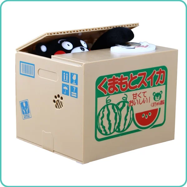 High Quality Horse Piggy Bank Plastic Material and Luffy Shape Money Saving Box