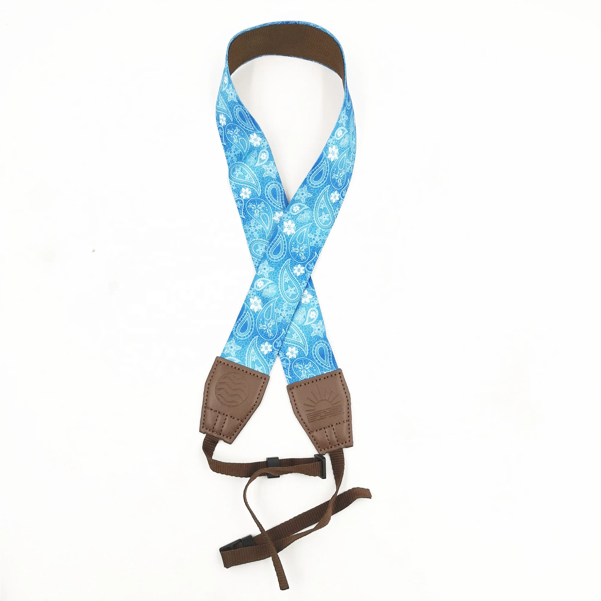 Camera strap with leather part quick release