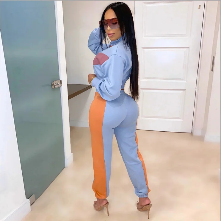 
2020 Fall Casual Women Clothing Jogger Pants 2 Piece Sets 