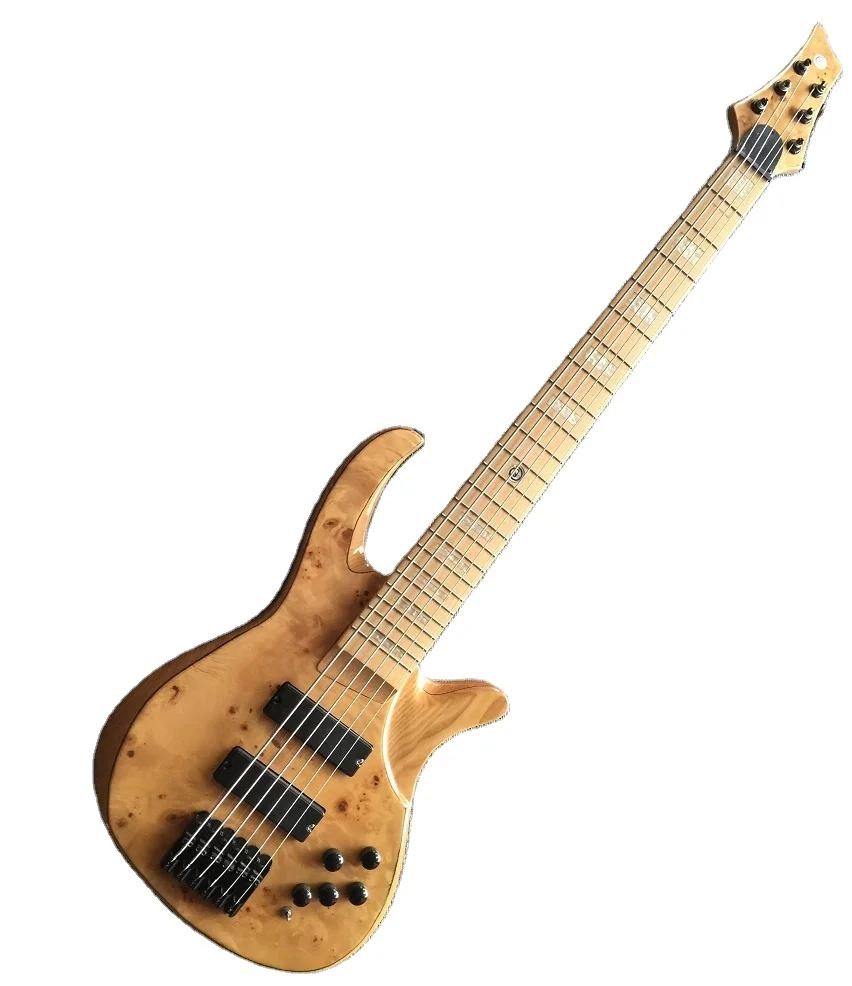 Вэйфан Кайт rebon 6 строка узелка Клен электрическая бас гитара в цвет древесины