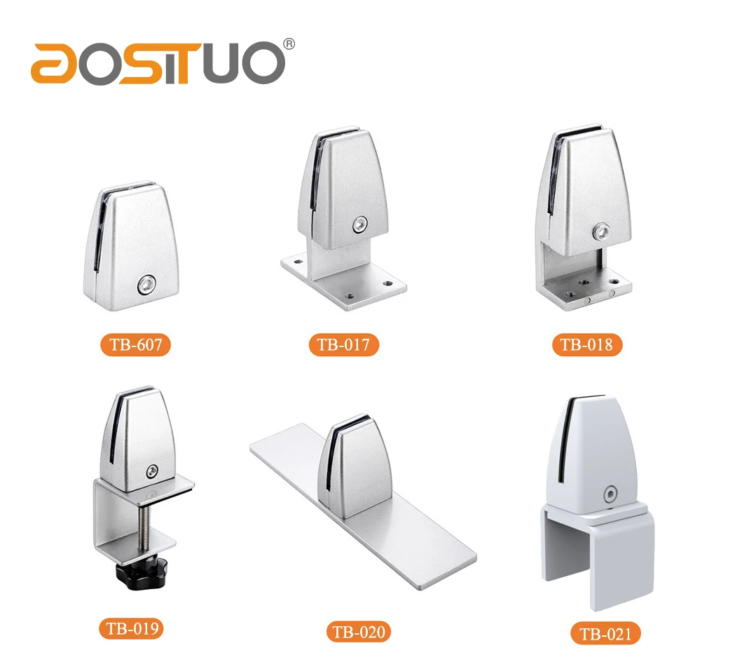aluminum alloy office partition clamp workstation screen holder panel divider glass clips