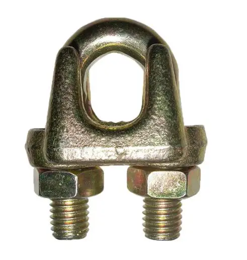 China DIN741 Galvanised Wire Rope Grips for Sale