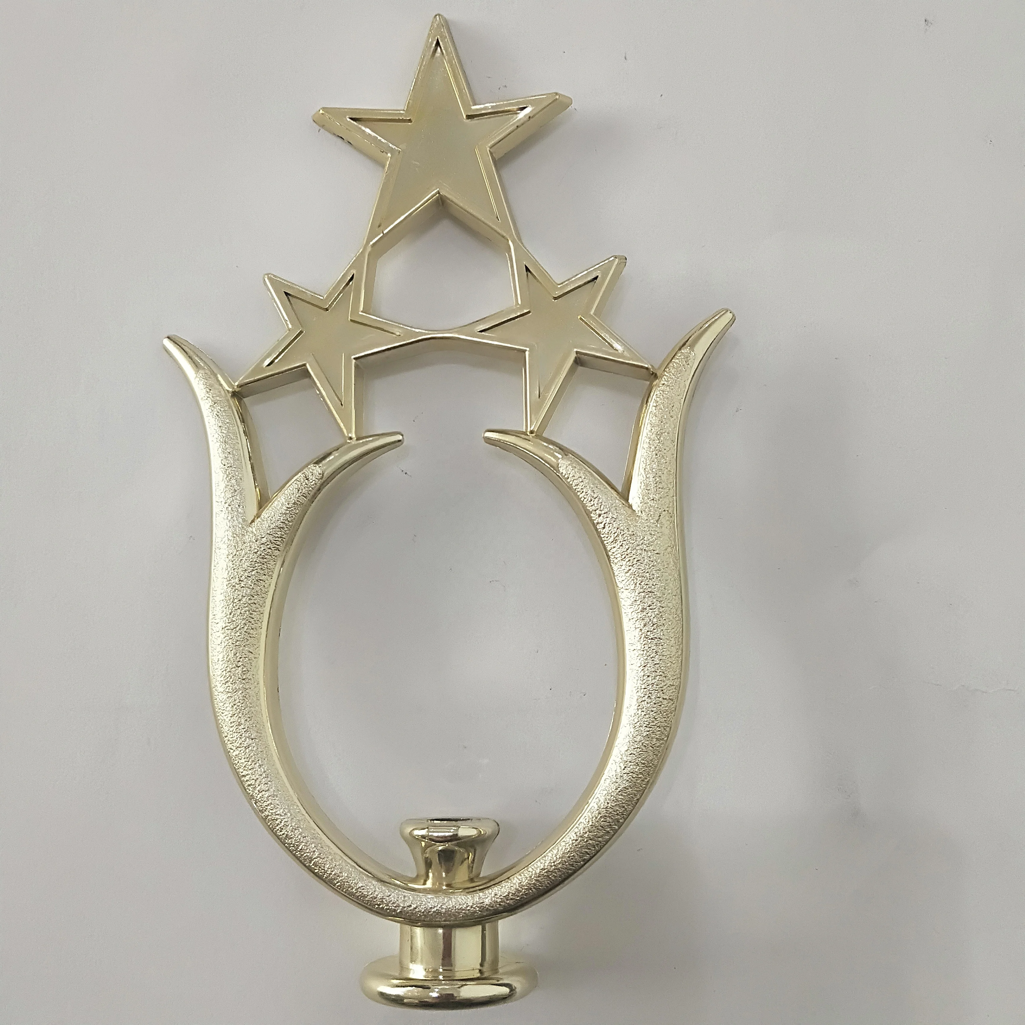 Golden Awards star microphone trophy parts