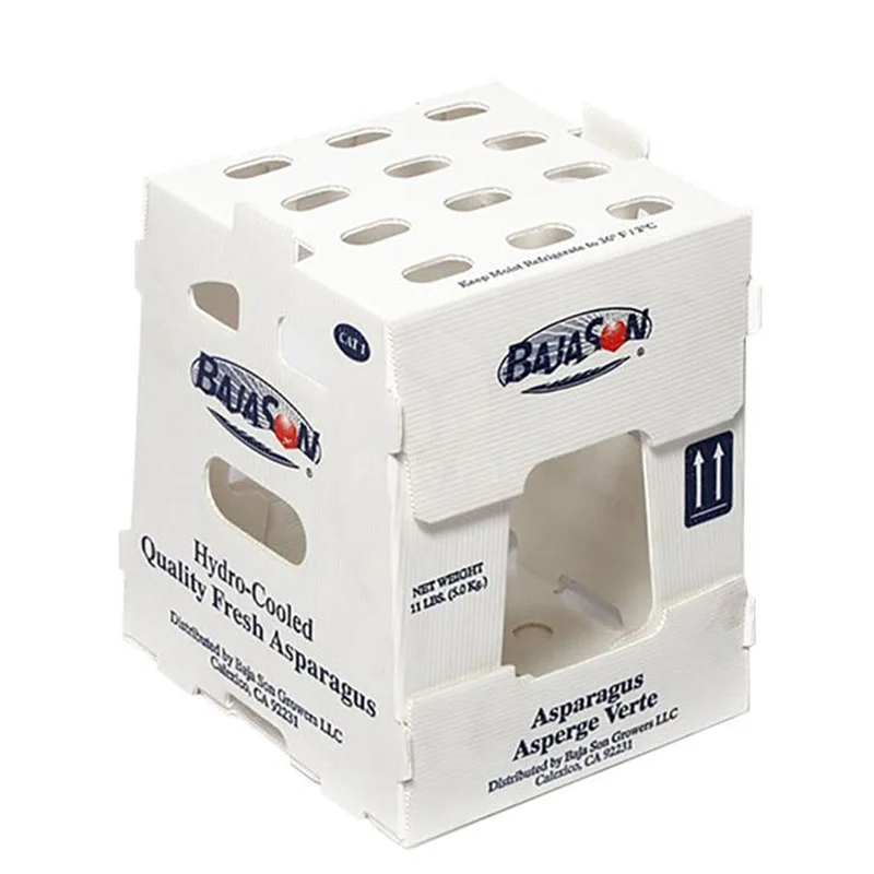 Factory Sale Excellent Custom pp corrugated plastic box for vegetable and fruit